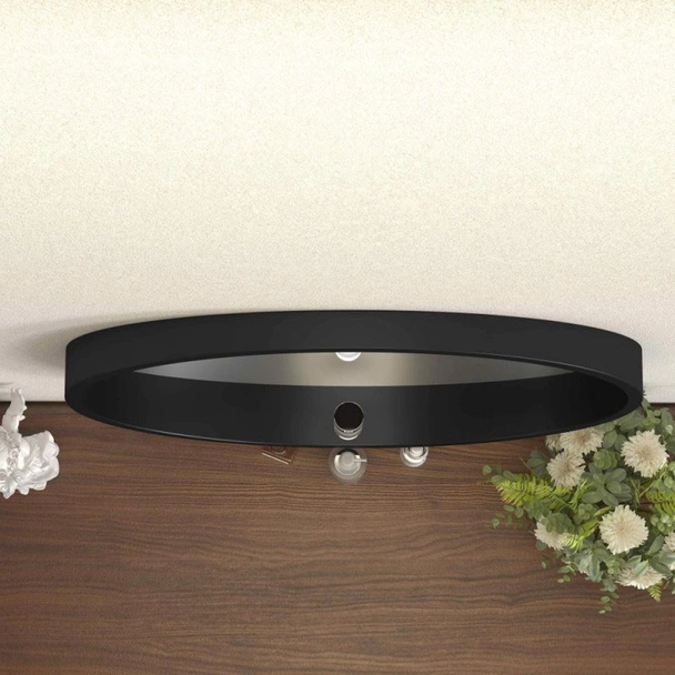 Oгледало за баня ∅60 см Черен мат - INTER CERAMIC - Image 6