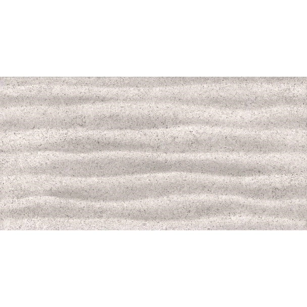 Фаянс 30x60 см Ривиера вълни светлосив 4742 KAI