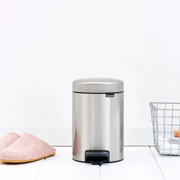 Кошче за баня 3 л NewIcon Matt Steel BRABANTIA - Image 3