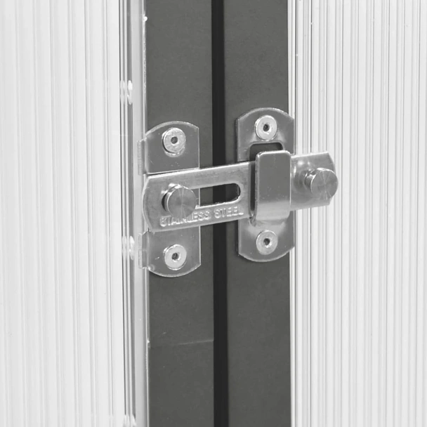 Оранжерия - поликарбонат - стоманена основа - 224x169x202 см - Image 6