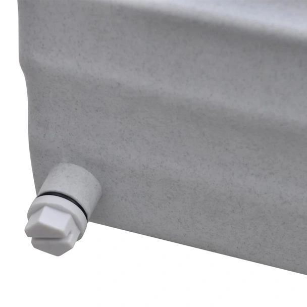 Фонтан каскада за басейни с LED светлини бял - Image 4