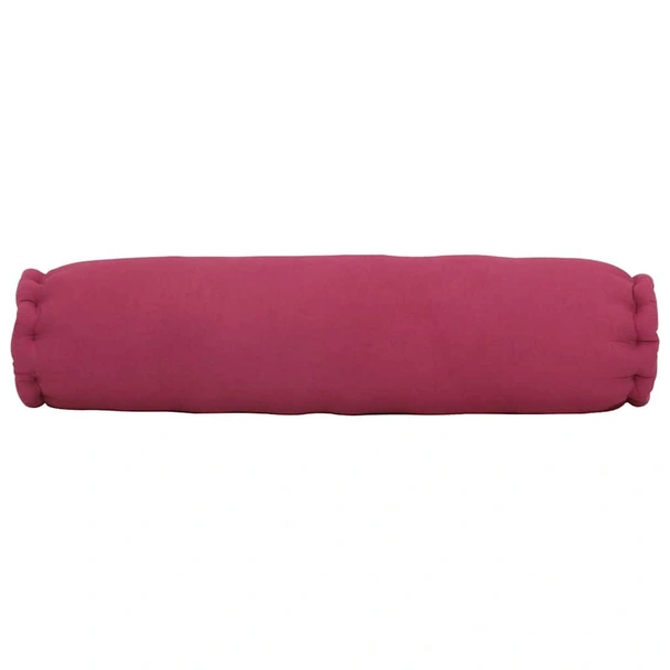 Комплект декоративни възглавници от 7 части, розов, плат - Image 6