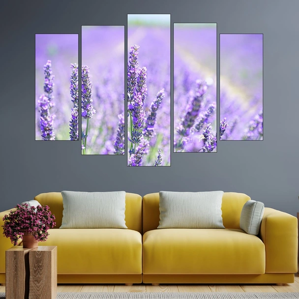 Цъфнала лавандула - картина пано за стена - Image 3