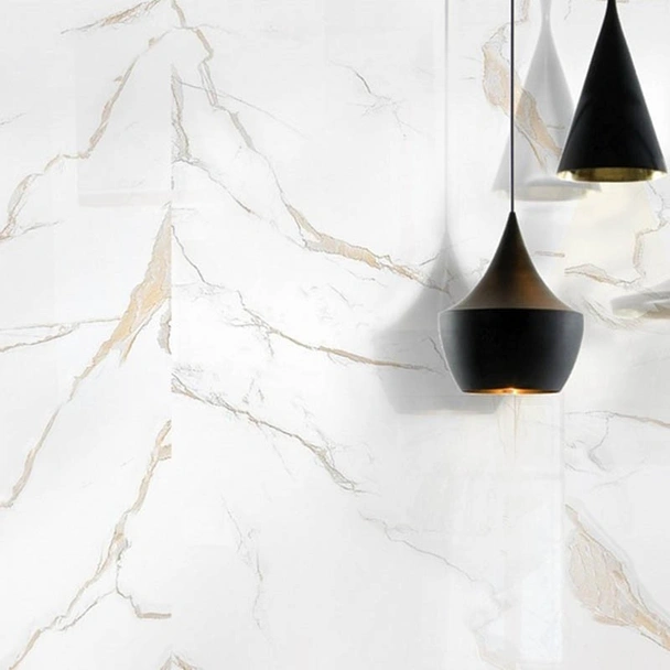 Гранитогрес 60x120 см Calacatta Gold Sugar Effect DECOVITA - Image 2