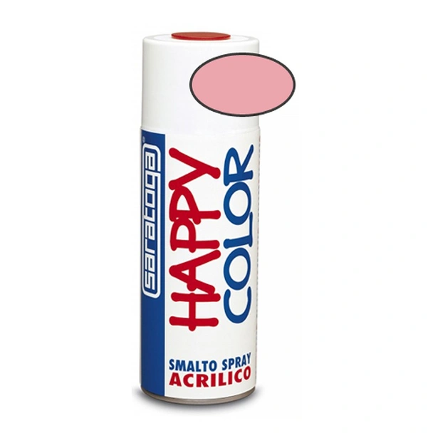 Акрилна спрей боя - розов 400 мл Happy Color SARATOGA - Image 1