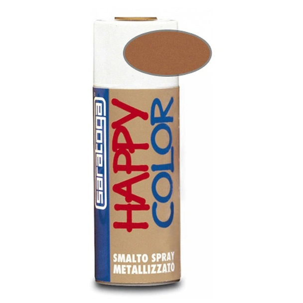 Спрей Емайл лак - металик мед 400 мл Happy Color SARATOGA