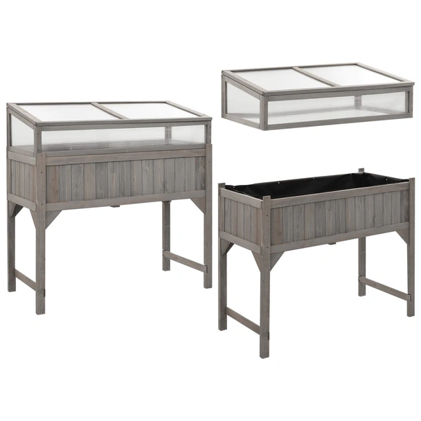 Леха с оранжерия - 110x54x120 см - масив - Image 4