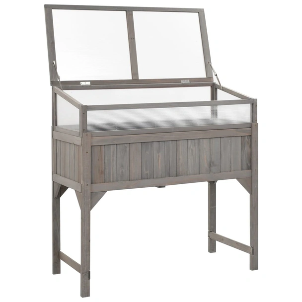 Леха с оранжерия - 110x54x120 см - масив - Image 2