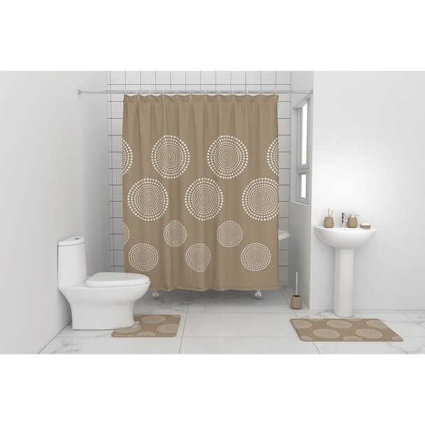 Дозатор за течен сапун Лейла бежов INTER CERAMIC - Image 3