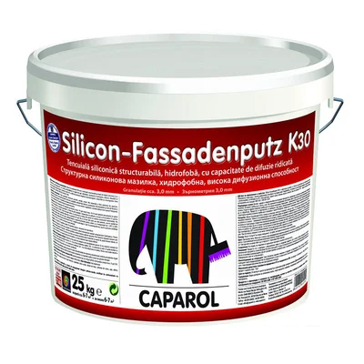 Силиконова мазилка Silicon-Fassadenputz К15 25 кг CAPAROL