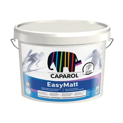 Интериорна боя EasyMatt B1 15 л бяла CAPAROL