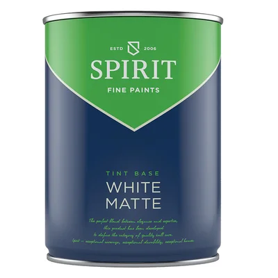 База за тониране Spirit Tint - Бял мат - 1 л.