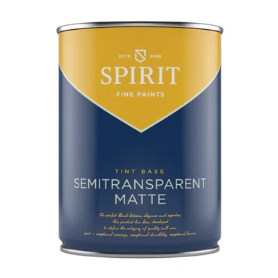 База за тониране Spirit Tint - Мат - Полупрозрачна - 2.5 л.