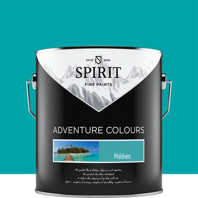 Боя за стени Spirit Adventure Colours - 2.5 л - MALDIVES
