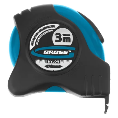 Ролетка с магнитен накрайник 3 м x 19 мм Schlagfest GROSS