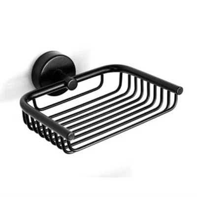 Сапунерка за баня черен мат Moderno KAPITAN