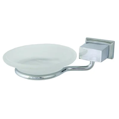 Стъклена сапунерка за баня Евкалипт