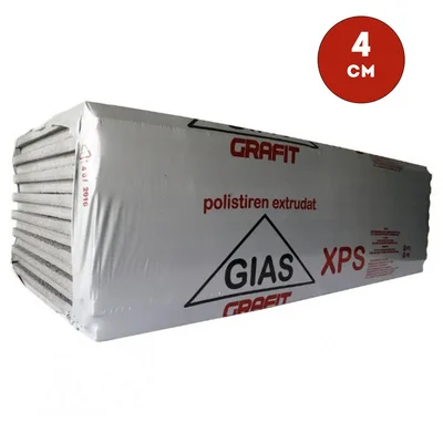 XPS изолация- 4 см (7.25 м2 в пакет) - GF 125/58 - BRIOTHERM