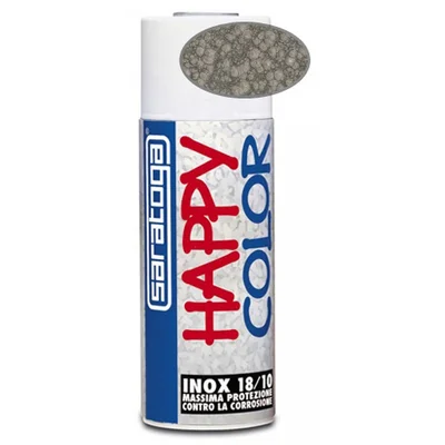 Акрилна спрей боя с метален ефект графит - Happy Color SARATOGA