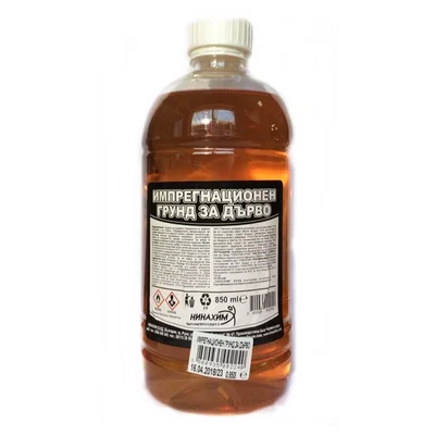 Импрегнационен грунд за дърво нинахим- 0.850 л