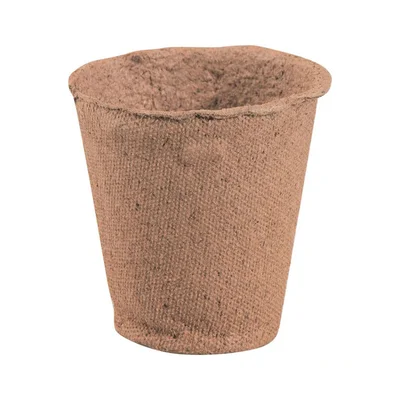 Торфена саксия за разсад 60х60 мм 10 бр.