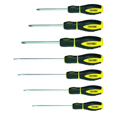 Комплект от 7 броя отвертки S2 Topmaster