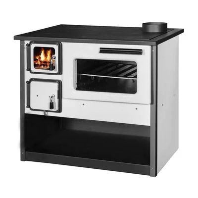 Печка Огняна бял емайл 9kW DIPLOMAT