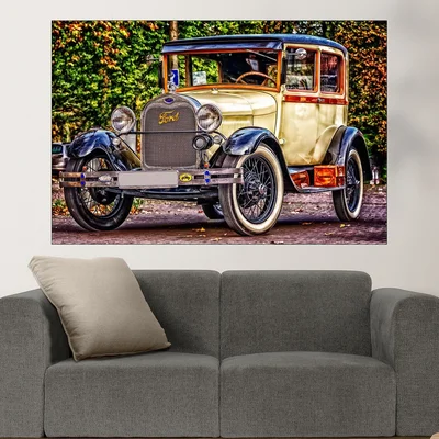 Класически автомобил FORD - картина пано за стена