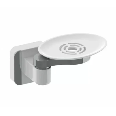 Сапунерка за баня бяла NIKIPLAST-M