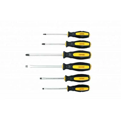 Ударни отвертки к-кт 6 броя CR-V Topmaster