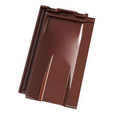 Вентилационна керемида Континентал Pro кафява гланц MLADOST