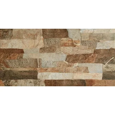 Гранитогрес 30х60 см Mуро кафяв микс 8295 KAI