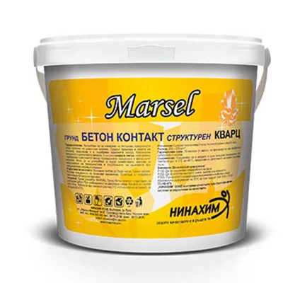Грунд Бетон контакт структурен кварц 5 кг MARSEL