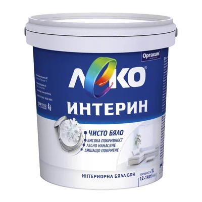 Латекс Леко Интерин 1л ОРГАХИМ