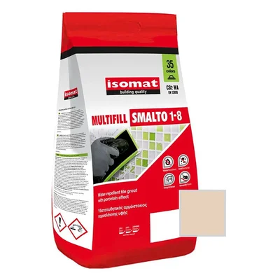Фуга 1-8 мм 2 кг Бахама бежова 06 Multifill Smalto ISOMAT