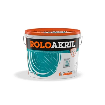 Фасадна драскана мазилка 1.5 мм база B 25 кг Roloakril MAXIMA