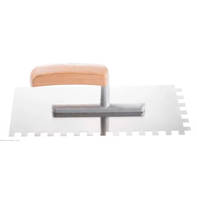 Назъбена маламашка 28x13 см 12x12 мм серия 25 Hardy