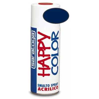 Акрилна спрей боя Тъмносин 400 мл Happy Color SARATOGA