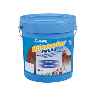Боя за мазилки Silexcolor Paint 20кг MAPEI