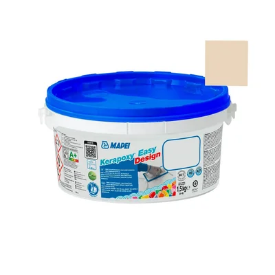 Фугираща смес Kerapoxy Easy Design 1.5 кг бежова MAPEI
