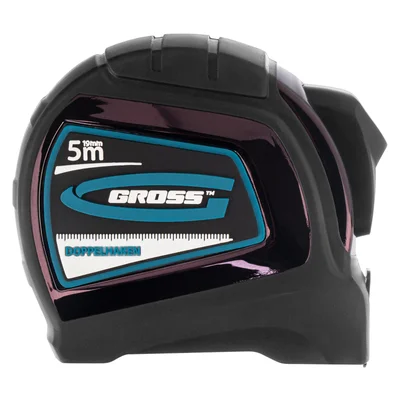 Ролетка с двустранен накрайник 5 м x 19 мм Doppelhaken GROSS