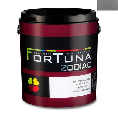 Тебеширена  боя винтидж - тъмно сива - Fortuna 250 мл