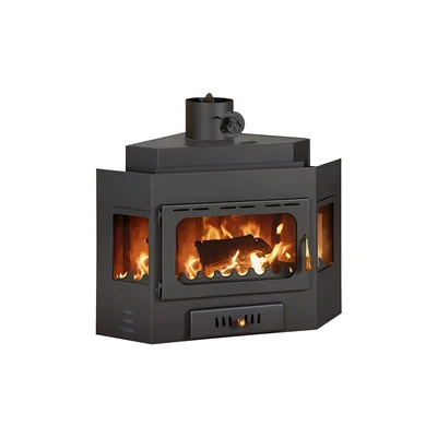 Kамина с горивна камера за вграждане 14 kW PRITY