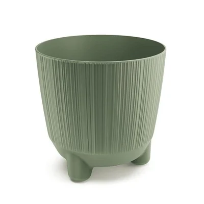 Кашпа ∅19.5 см зелена Ryfo N 5615C PROSPERPLAST