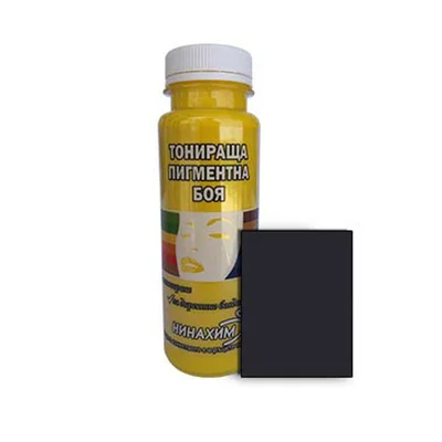 Тонираща боя пигментна - черна - НИНАХИМ-200 мл.