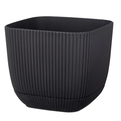 Саксия 19.3x19.3x17 см 4 л антрацит G-384-A