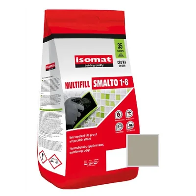 Фуга 1-8 мм 2 кг сиво-синя 46 Multifill Smalto ISOMAT