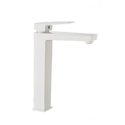 Стоящ смесител за баня Елинор бял - INTER CERAMIC