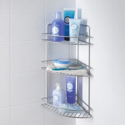 Ъглова етажерка за баня с три нива Reflex METALTEX