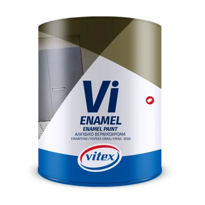Гланцова алкидна лакова боя за метал Vi Enamel Vitex 353 сива 650 мл